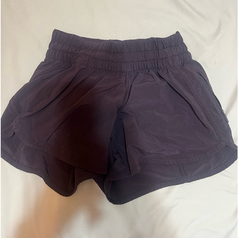 Purple Lululemon shorts . Size 4